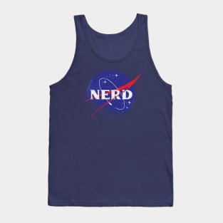 Nerd Nasa Launch Tank Top